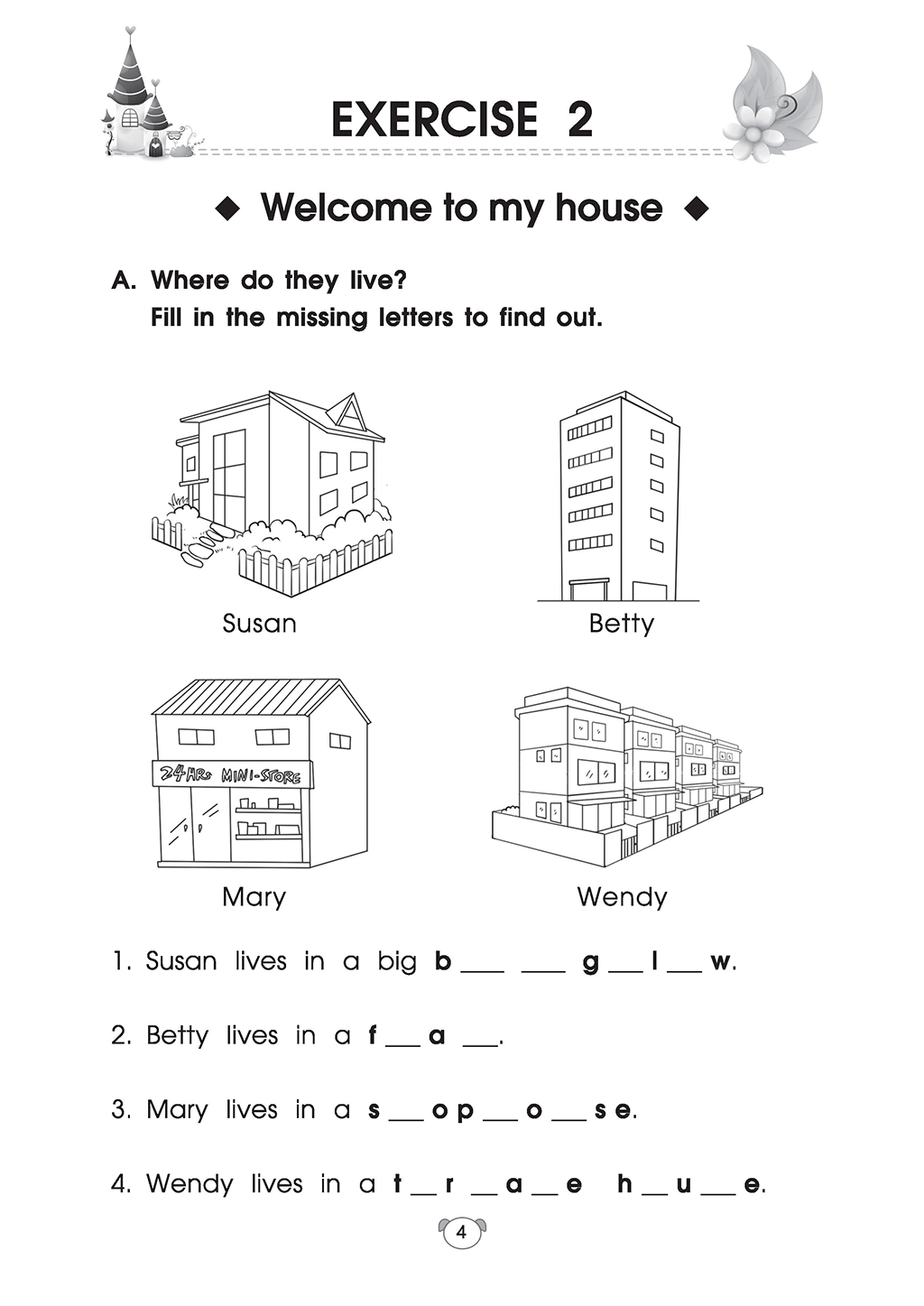 Presch S-English Vocabulary Practice-3E