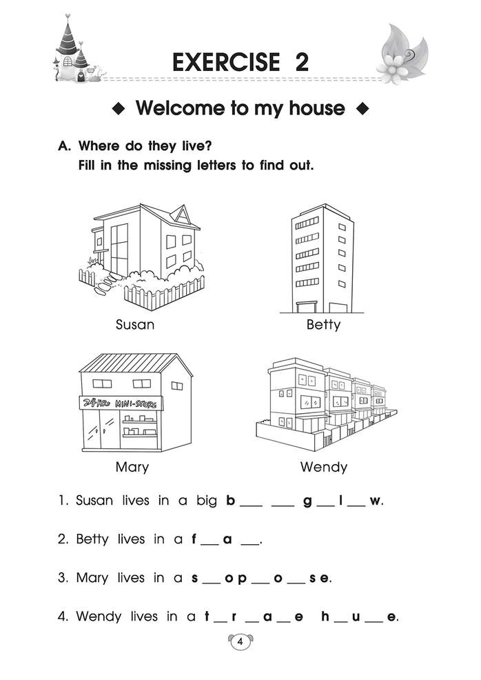 Presch S-English Vocabulary Practice-3E