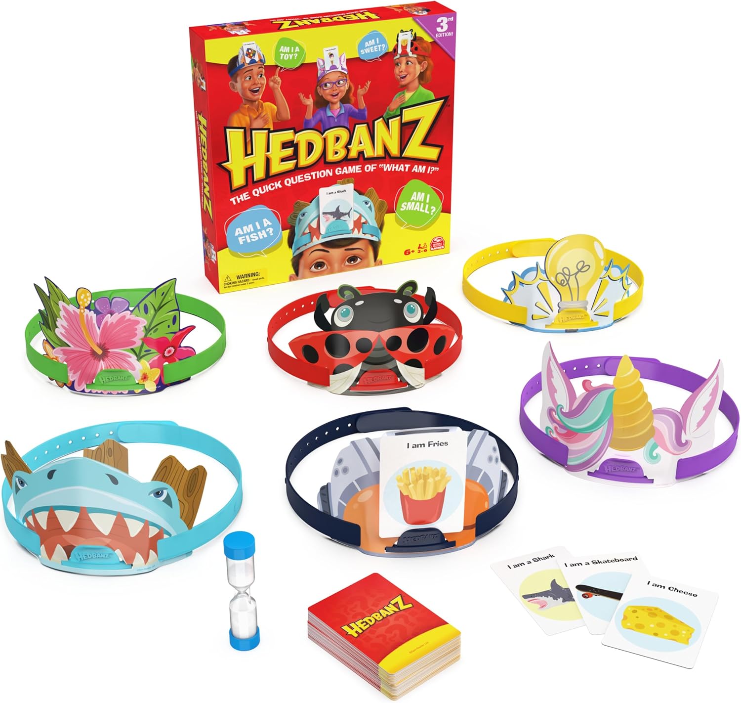 SPIN MASTER HEDBANZ PICTURE GUESSING CARD GAME