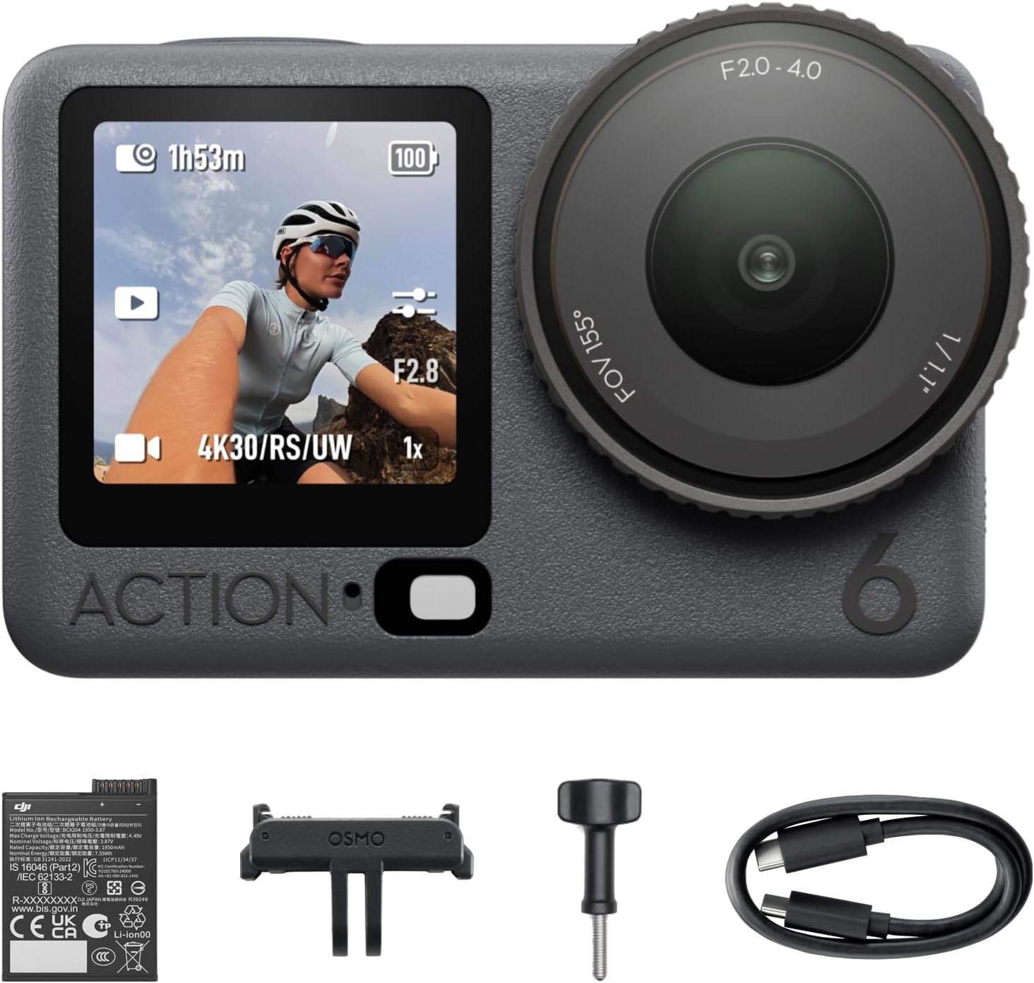 DJI Osmo Action 6 Standard Combo (FOC)