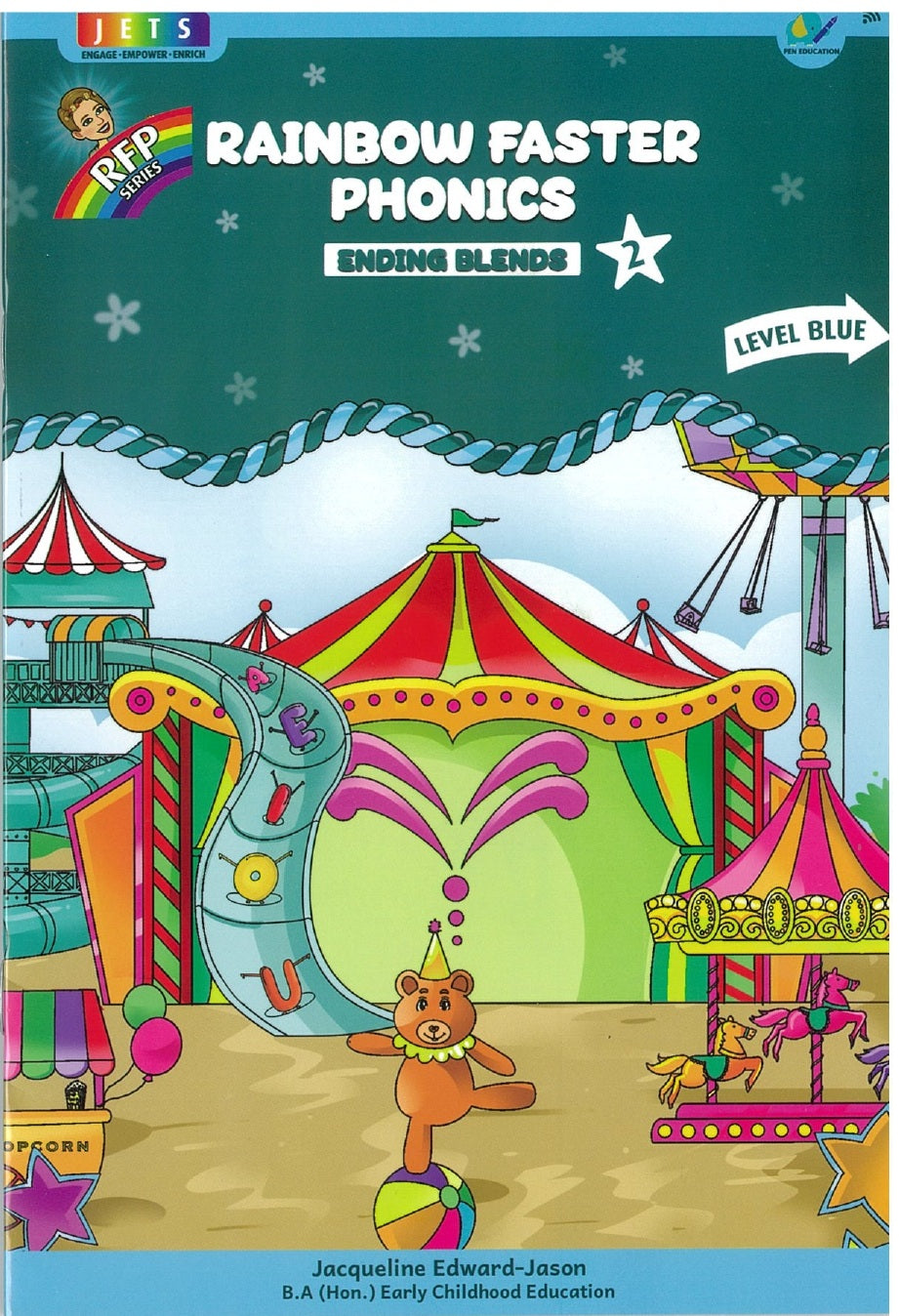 Rainbow Faster Phonics: Ending Blends 2 - Level Blue