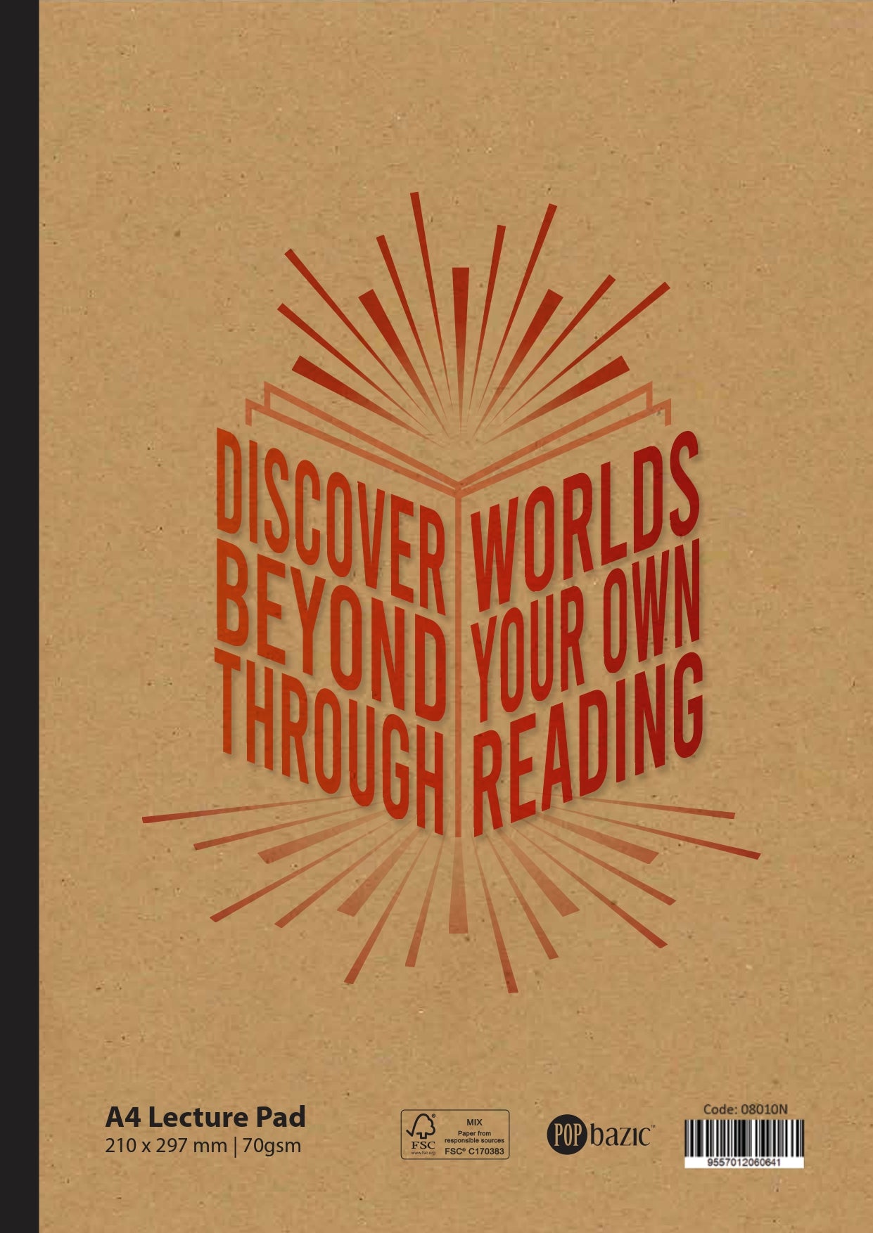 POP BAZIC Fsc Lecture Pad A4 1x5