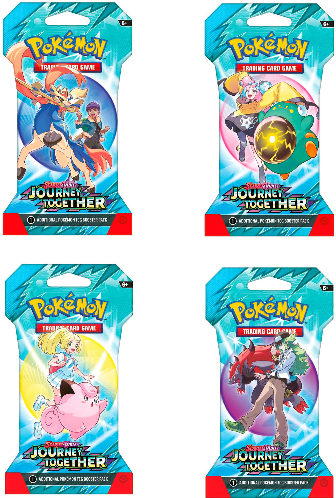 Pokemon Trading Card Game: Scarlet & Violet Journey Together Sleeved Booster