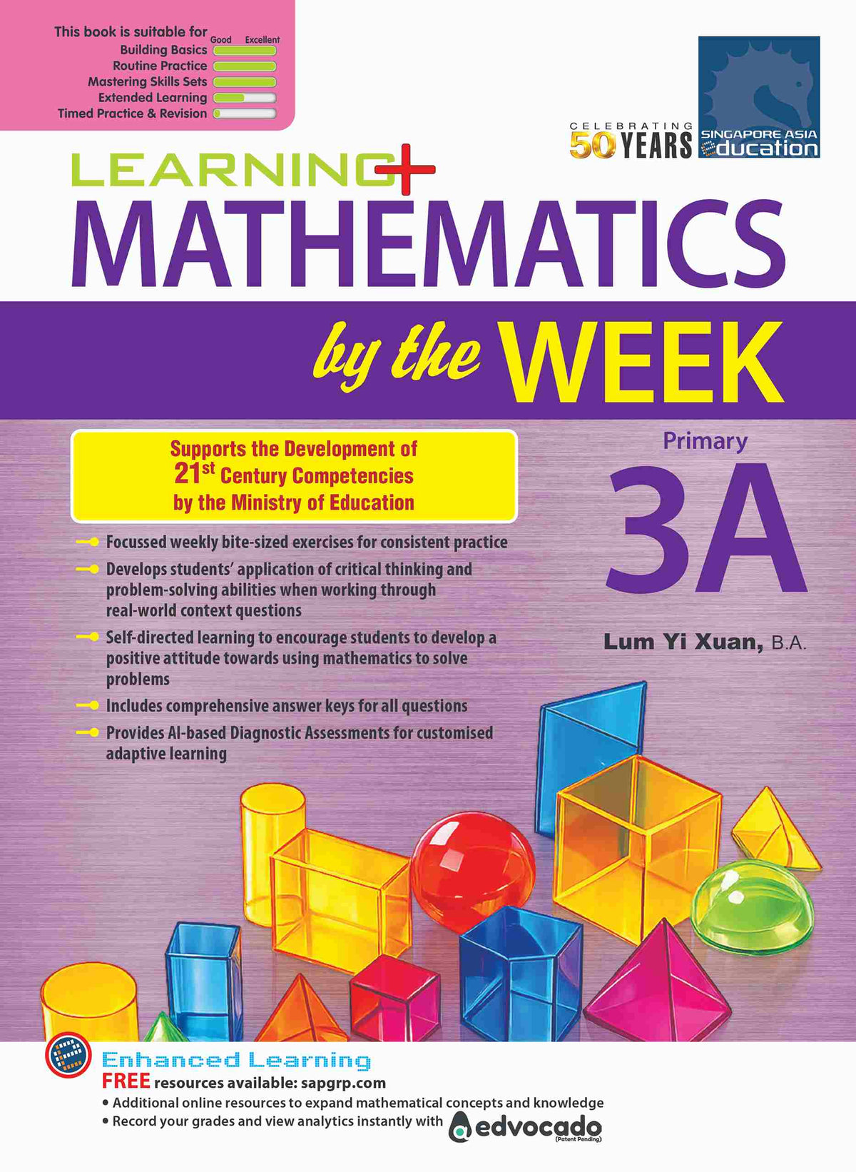 Learning+ Mathematics by the Week Primary 3A