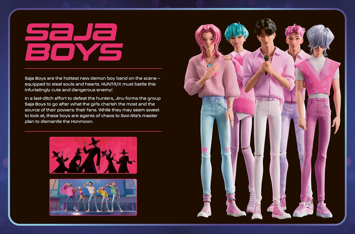 KPop Demon Hunters: Official Sticker Book (Paperback)