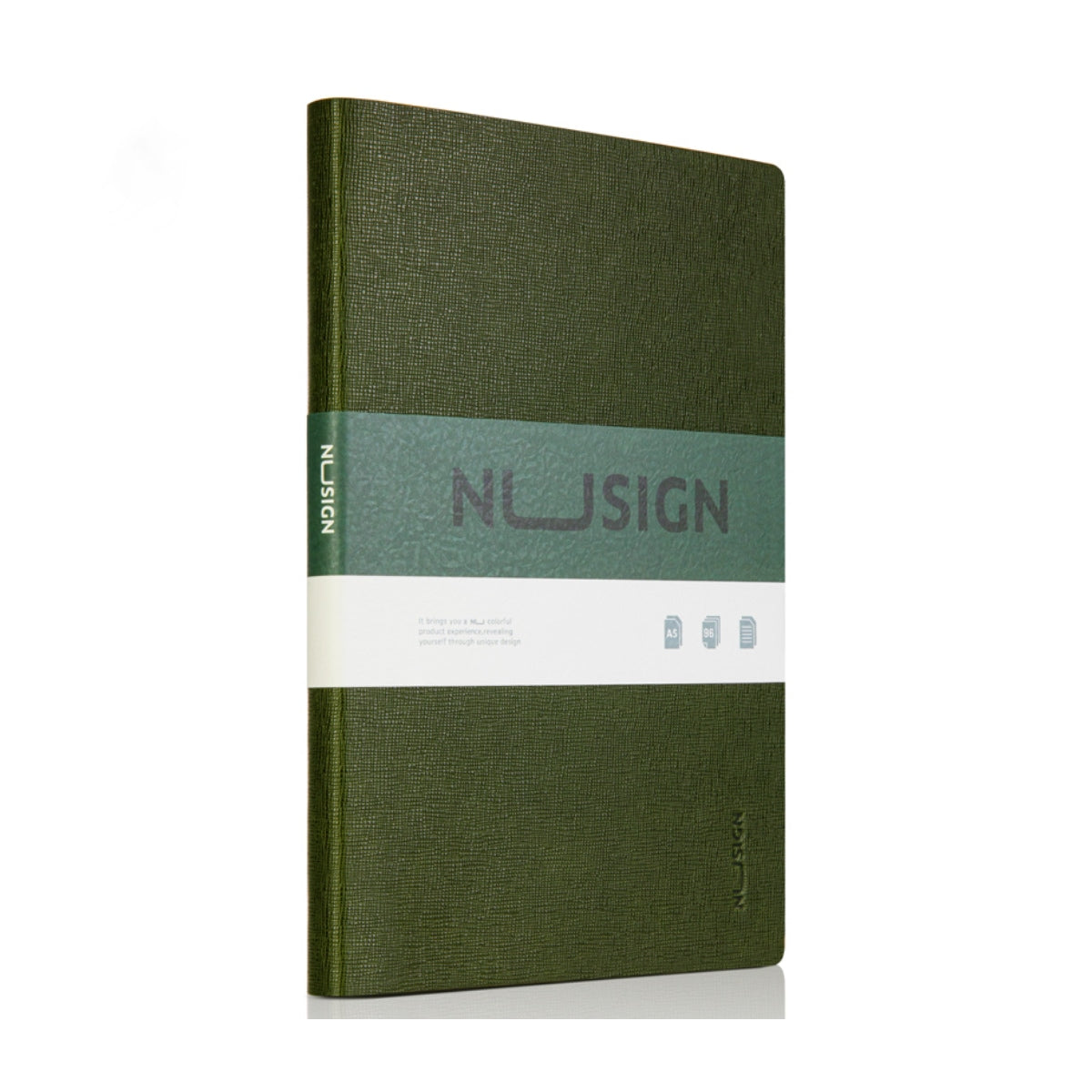 DELI NUSIGN A5 PU NOTEBOOK 96'S NS262