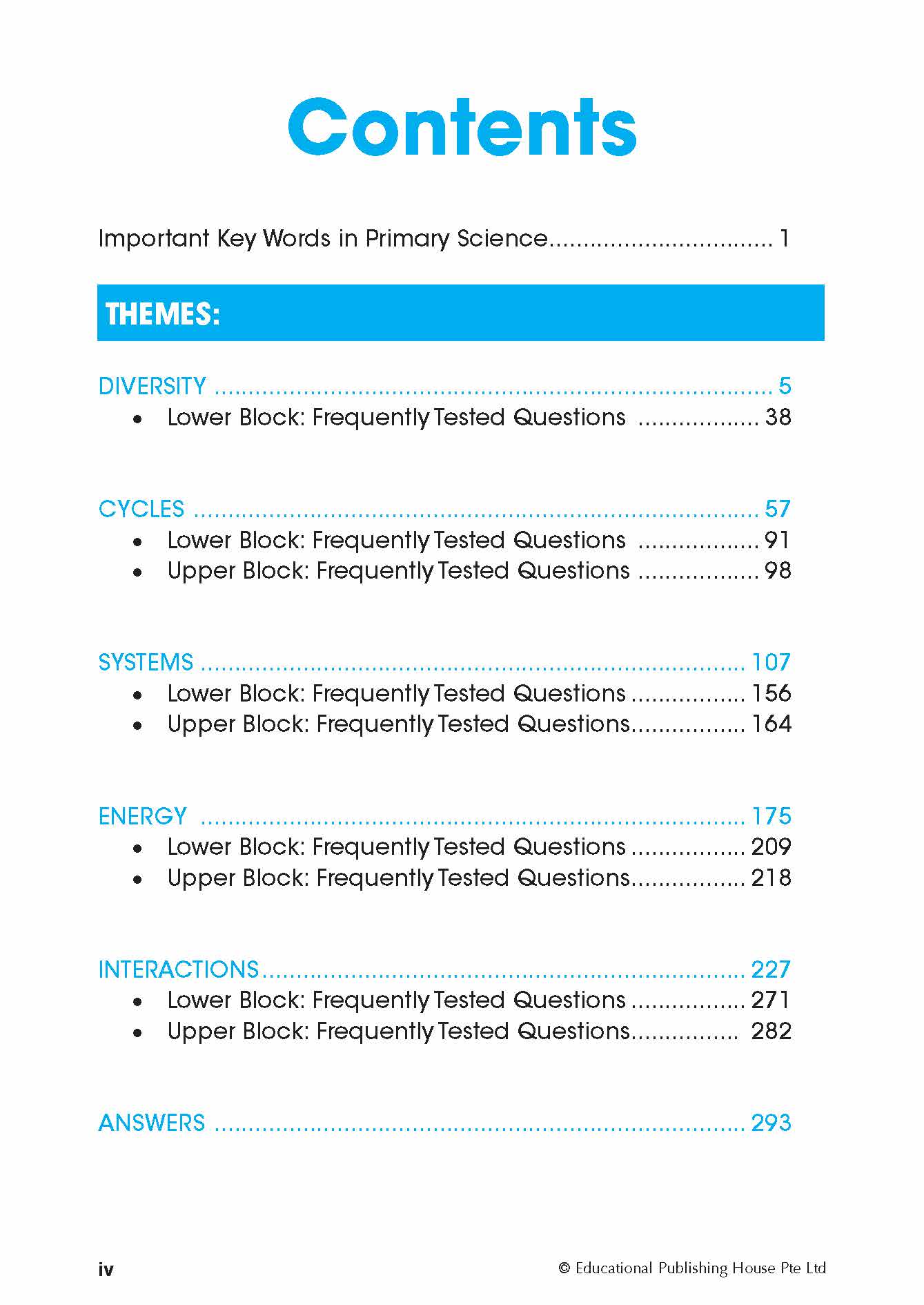 Primary 3-6 Science Thematic Dictionary (3rd Edition)