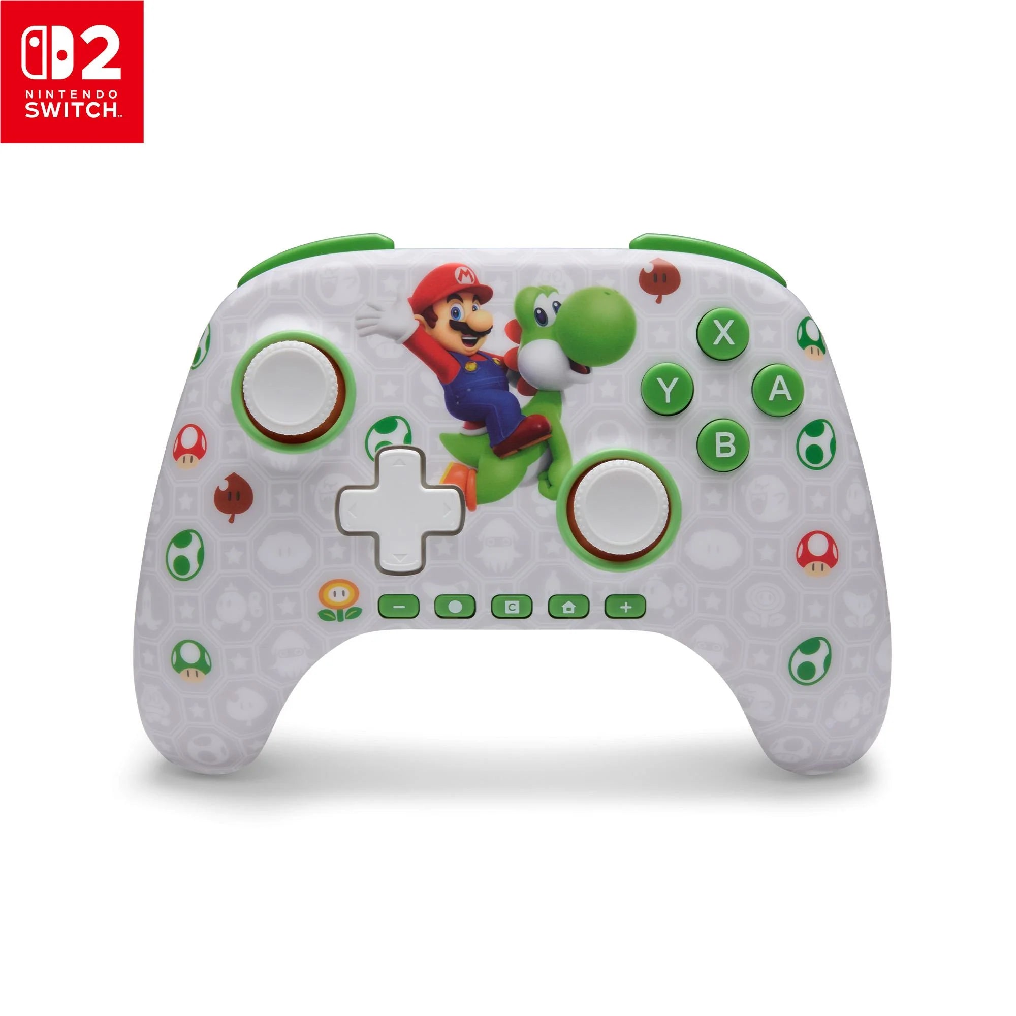 PowerA Advantage Wireless Controller For Nintendo Switch 2 – Mario & Yoshi 