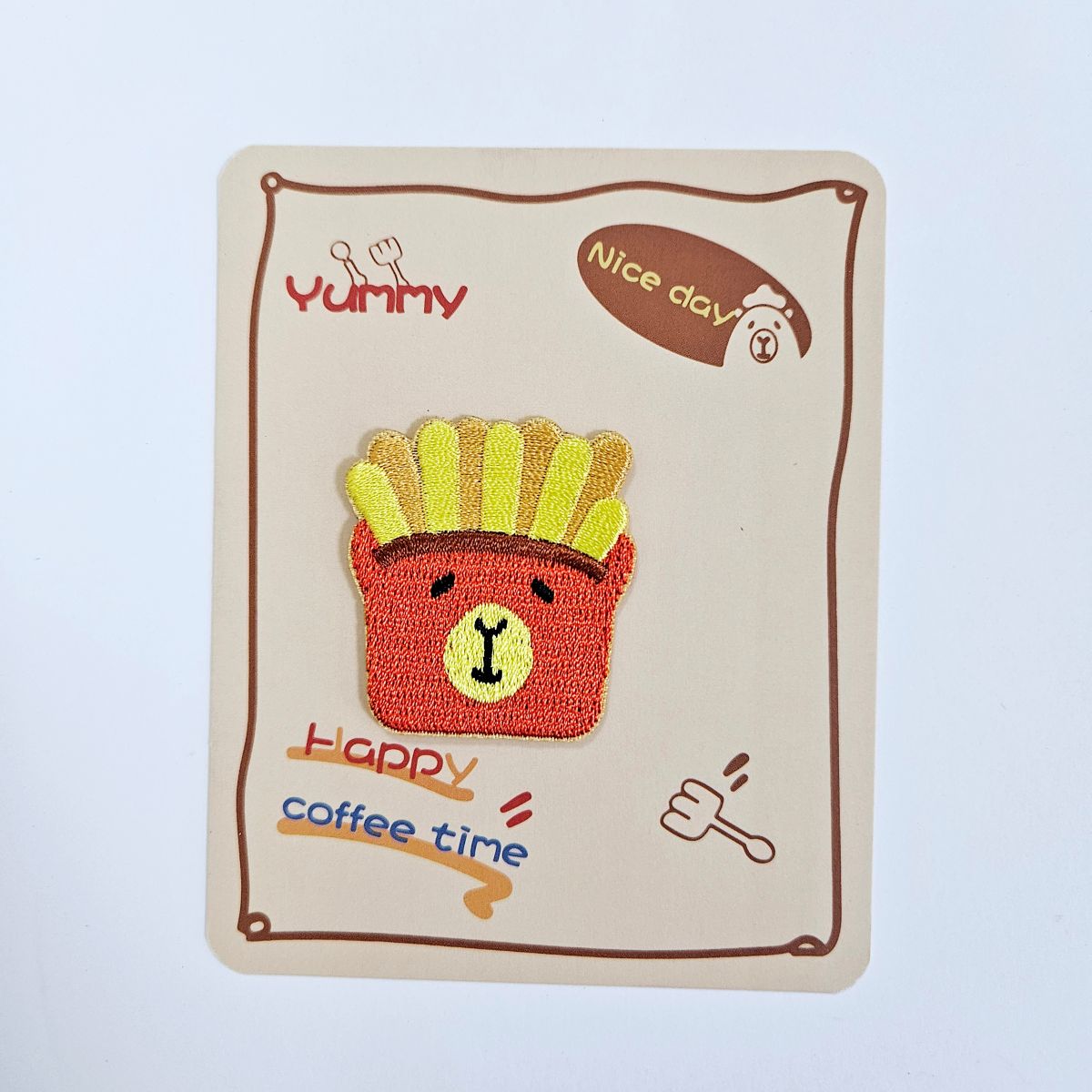 FABRIC PATCH-ON MULTI-PURPOSE EMBROIDERY STICKERS 25010030