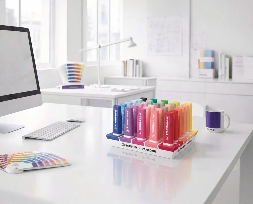 Stabilo Boss Original x Pantone Deskset of 30