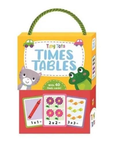Times Tables - Tiny Tots Flash Cards