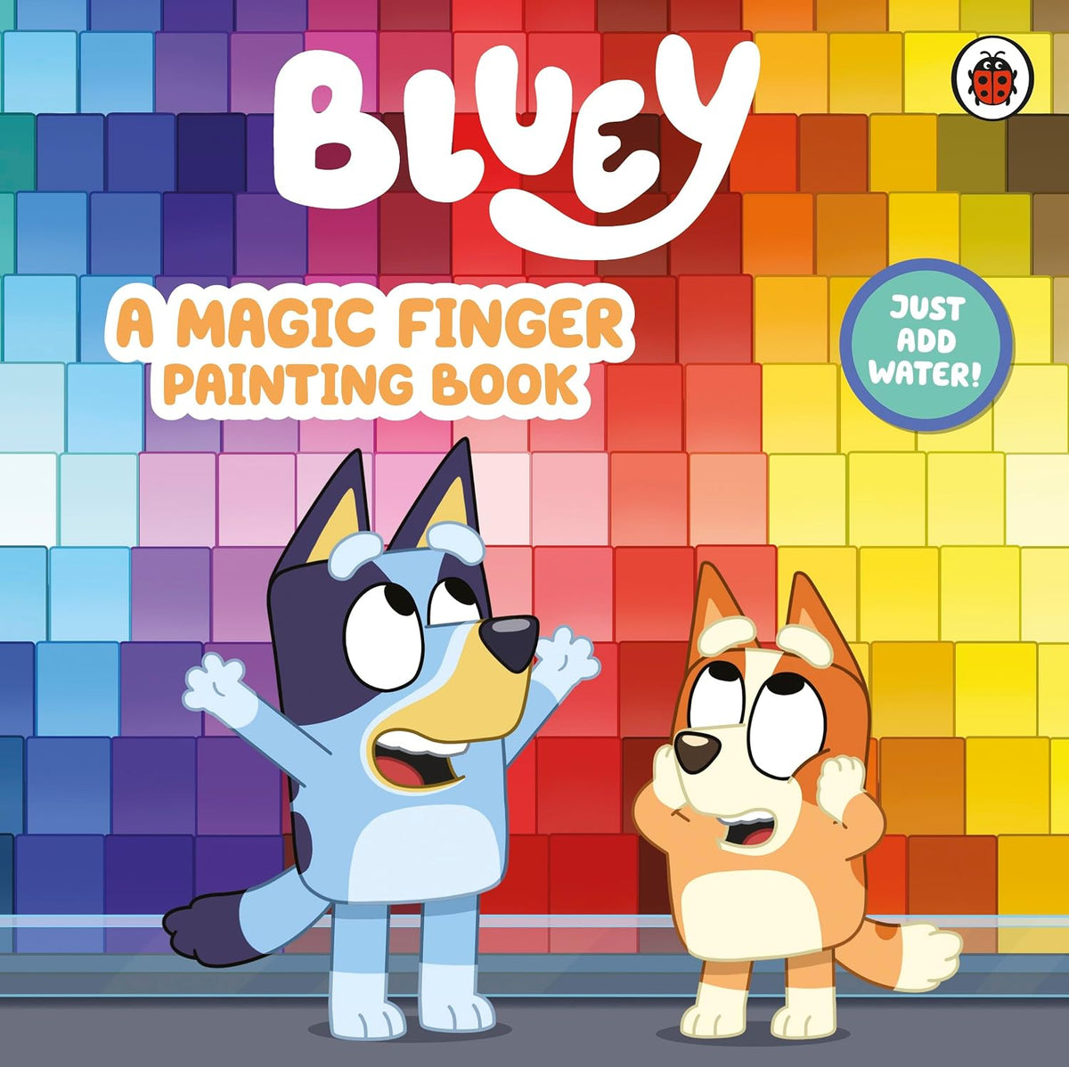 Bluey: A Magic Finger Painting Book (Board Book)