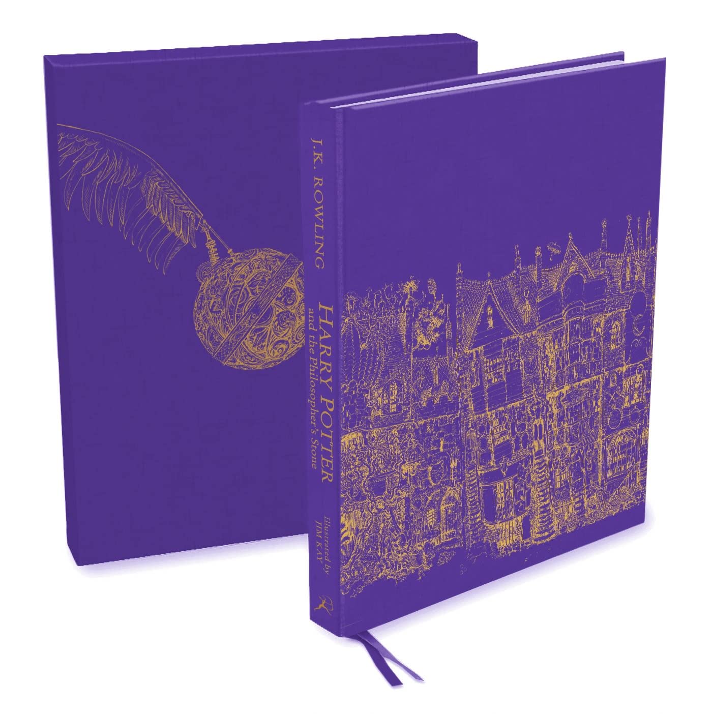 Harry Potter 01 Philosopher's Stone Deluxe Illustrated Edition