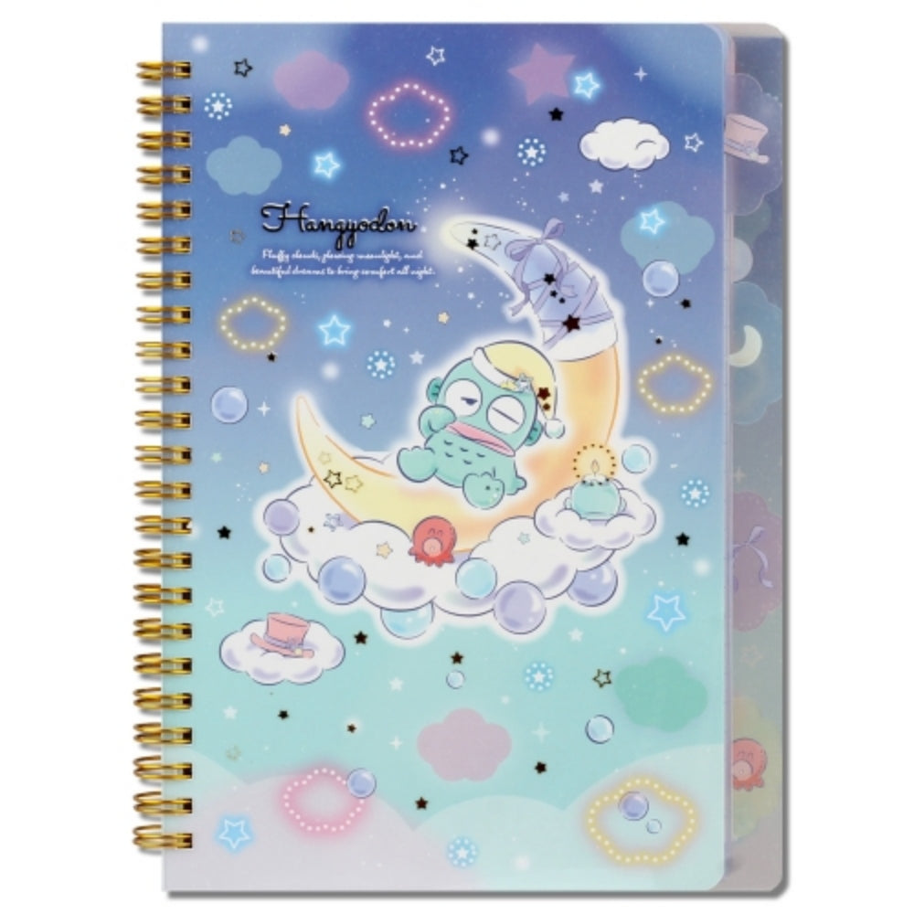 Sanrio Hangyodon A5 Index Spiral Notebook