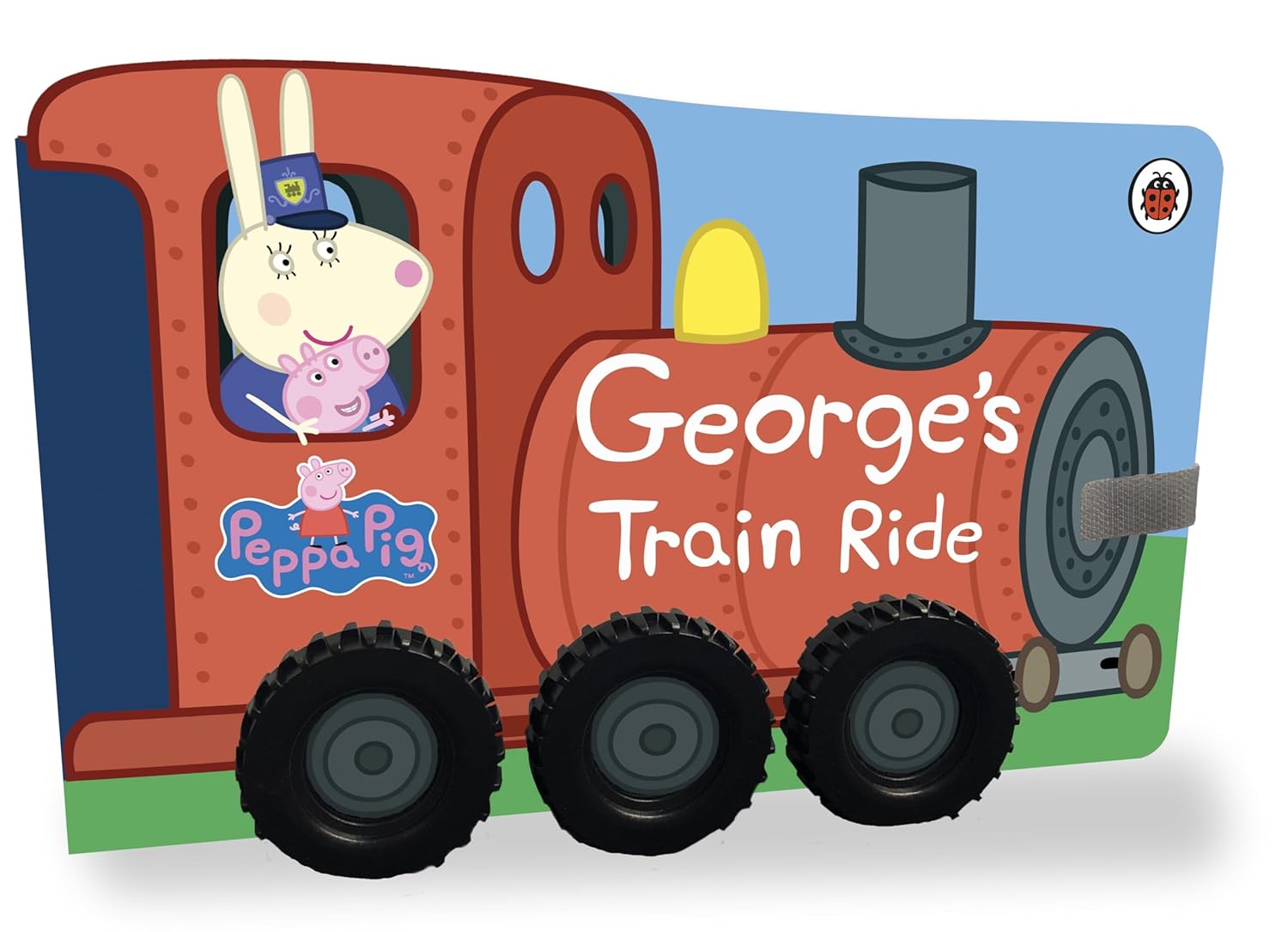 Peppa Pig: George's Train Ride (Board Book)