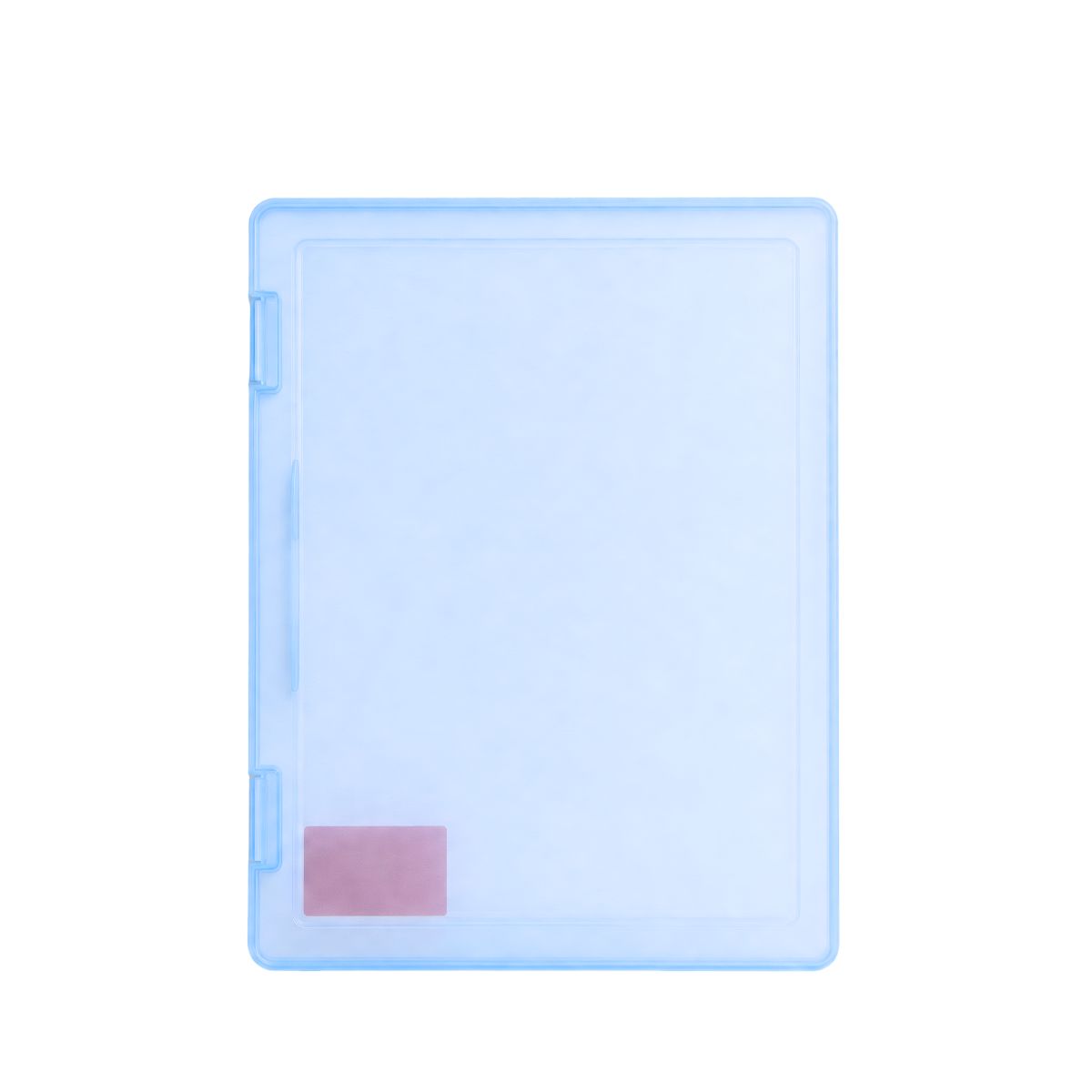 Pop Bazic 1" Document Case (Transparent Blue)