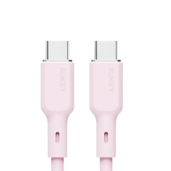 Aukey USB-C to C 100W Cable 1 metre - Pink