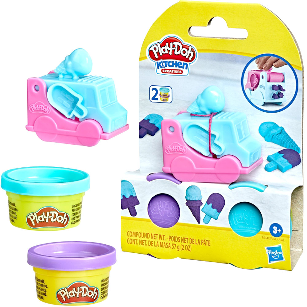PLAYDOH MINI FOOD TRUCK PLAYSET AST
