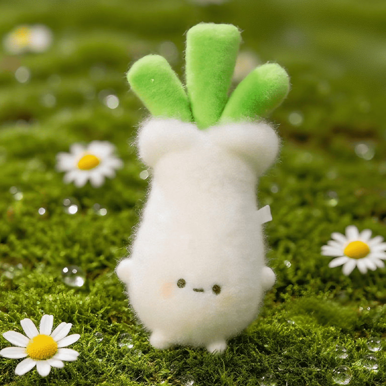 Pinching Plush 0.5mm Gel Pen Bag Charm - Onion