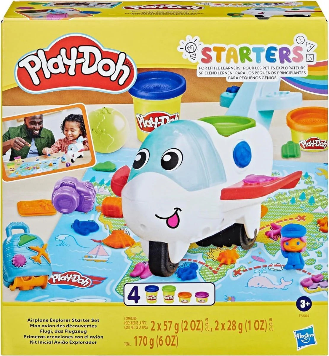 HASBRO PLAYDOH AIRPLANE EXPLORER STARTER PLAYSET