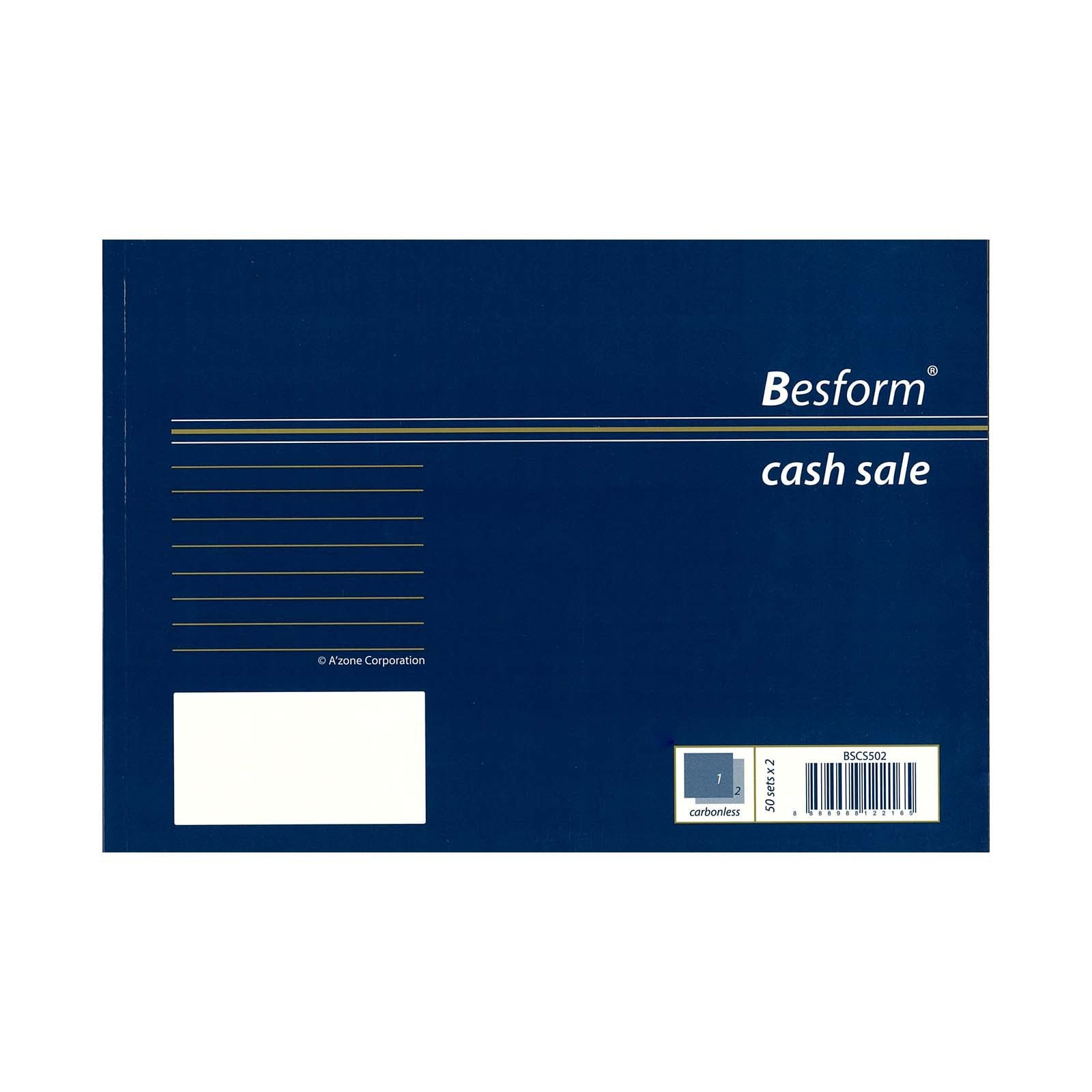 BEST FORM Cash Sales - 50's X2,ncr
