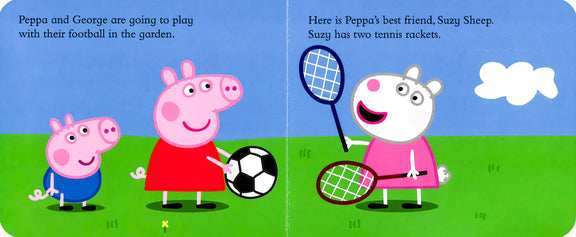 Peppa Plays Football (Boardbook)