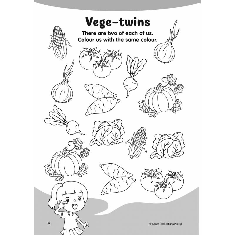 Preschool English Fun Activities K2 Book C