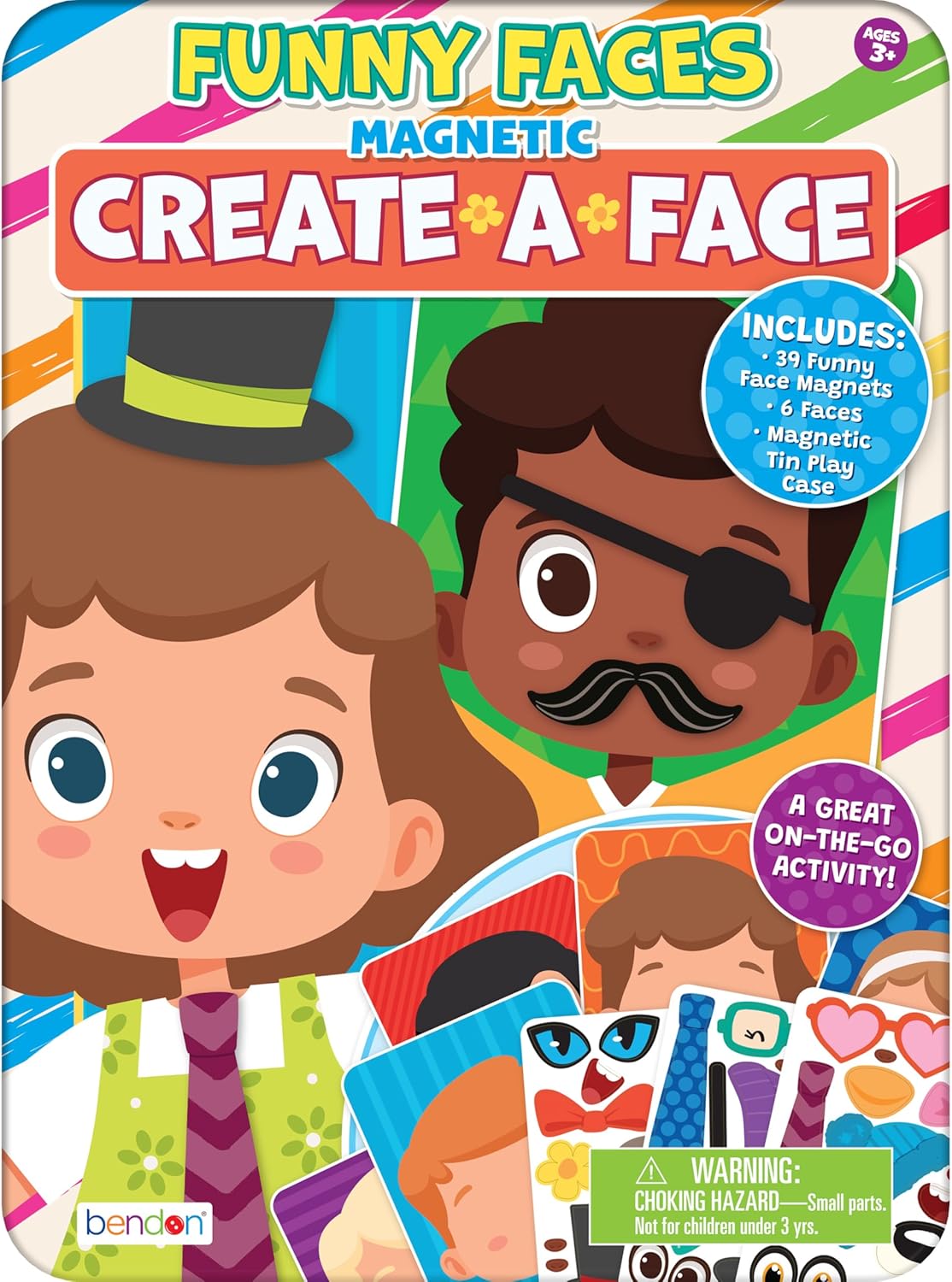 BENDON FUNNY FACES MAGNETIC CREATE A FACE