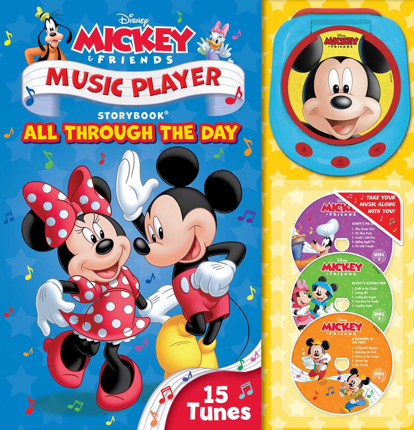 DISNEY MICKEY MOUSE MUSIC PLAYER