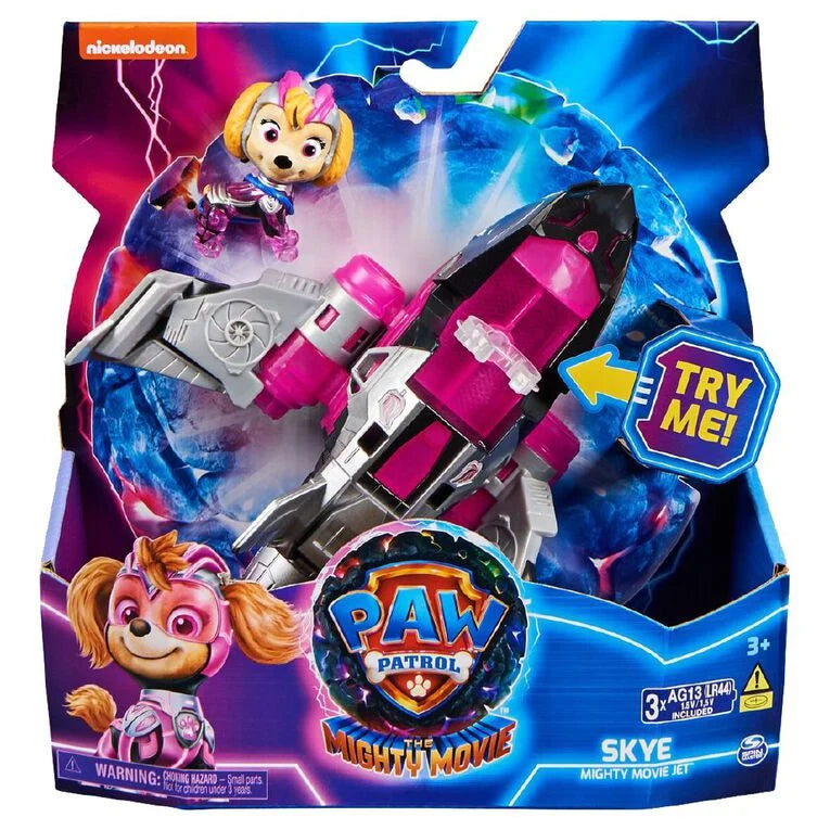 SPIN MASTER PAW PATROL THE MIGHTY MOVIE PUP SQUAD THEME VEHICLE ASSORTMENT