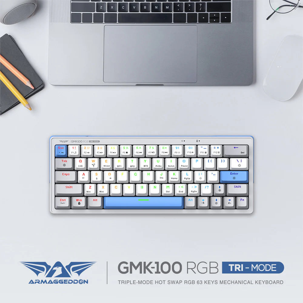 Armaggeddon GMK-100 RGB Keyboard - Spring