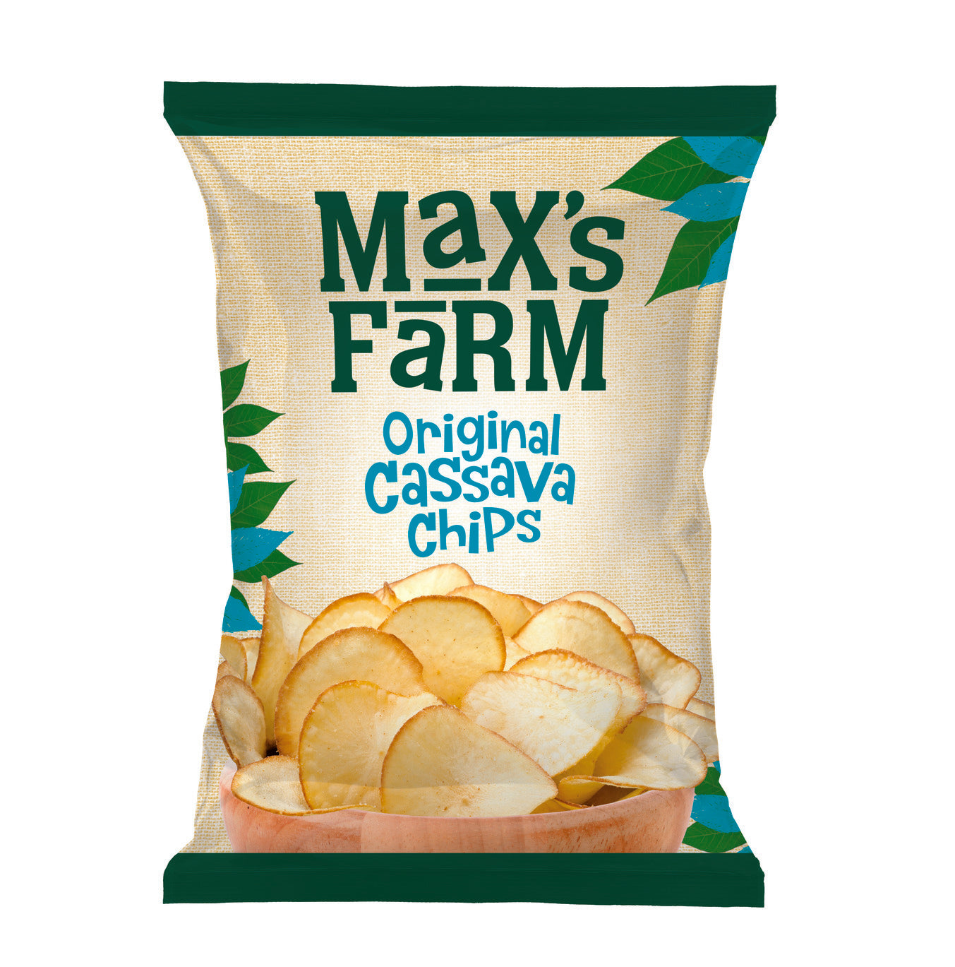 MAX'S FARM CASSAVA CHIPS ORIGINAL 150G