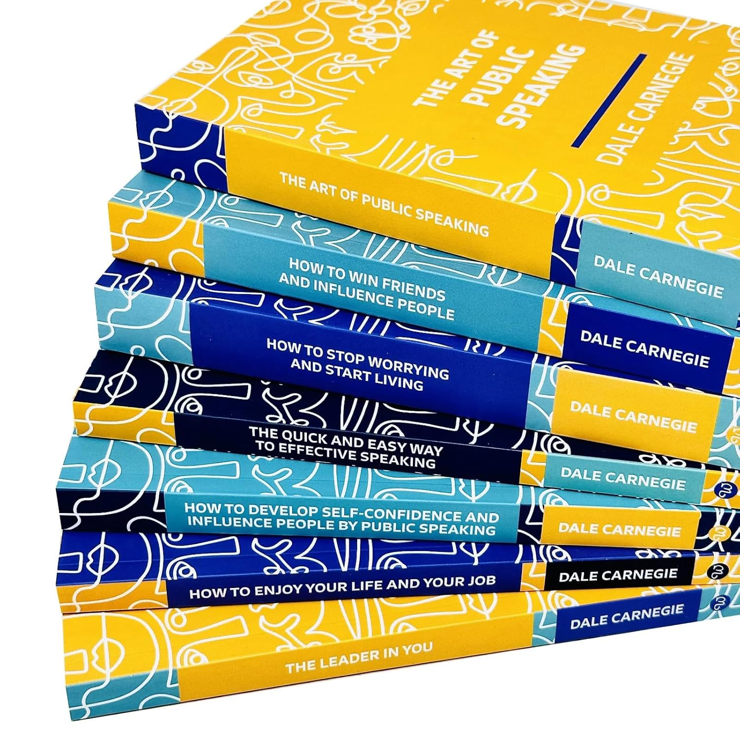 The Best Collection of Dale Carnegie 7 Books Set 