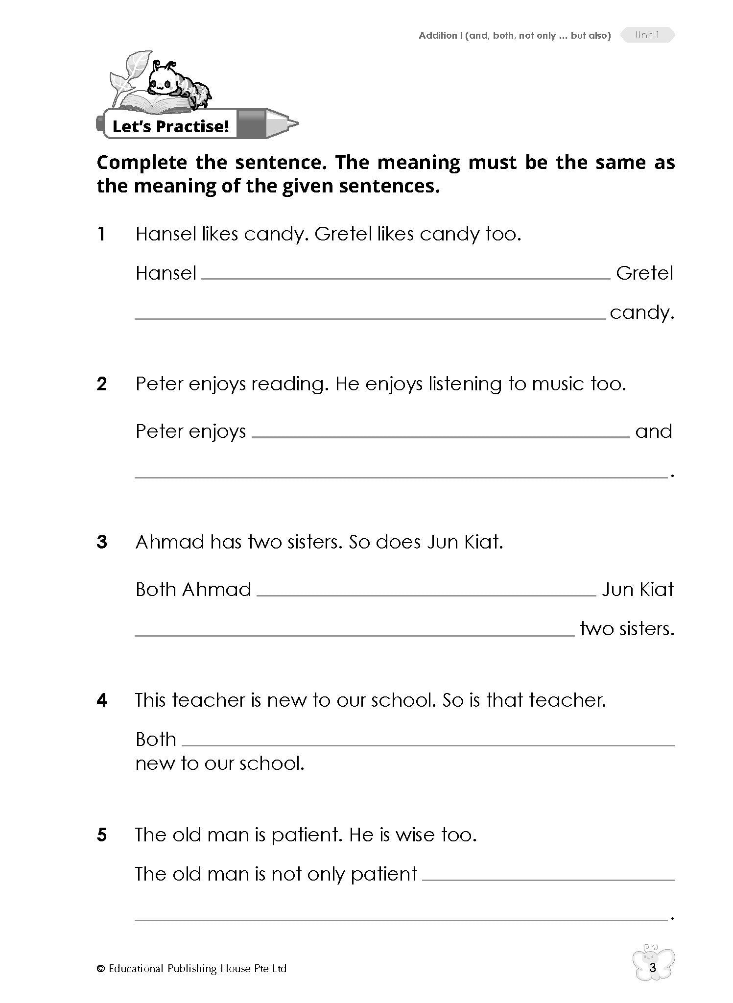 Primary 4 Achieve Top Scores: Synthesis and Transformation
