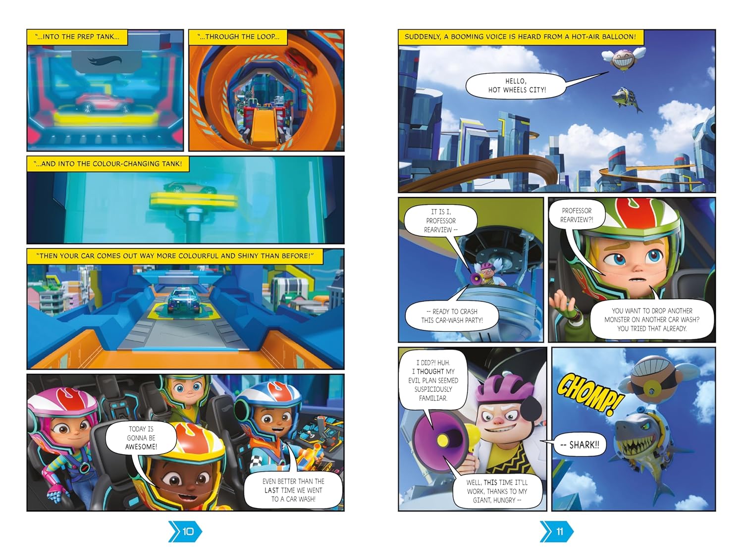 Hot Wheels: Let’s Race: Racers to the Rescue!: Graphic Novel