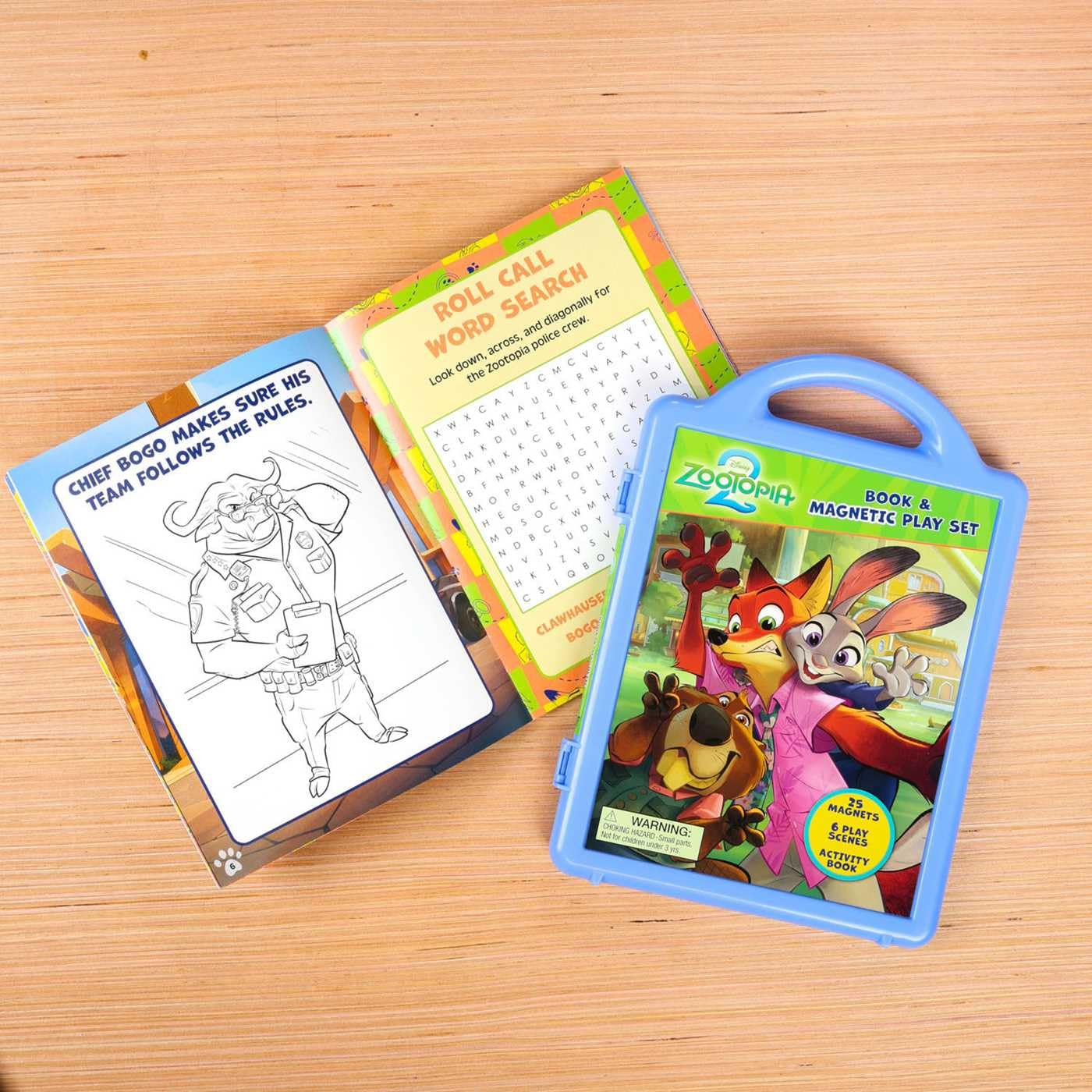 Zootopia 2: Book and Magnetic Play Set (Paperback)