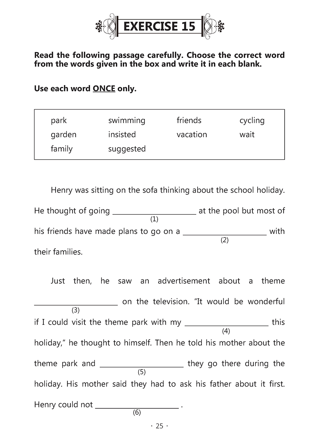 Primary 1 Excel In Vocabulary