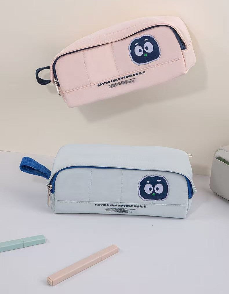  Ourfun Puffy Pencil Case - 4 Assorted Colour 