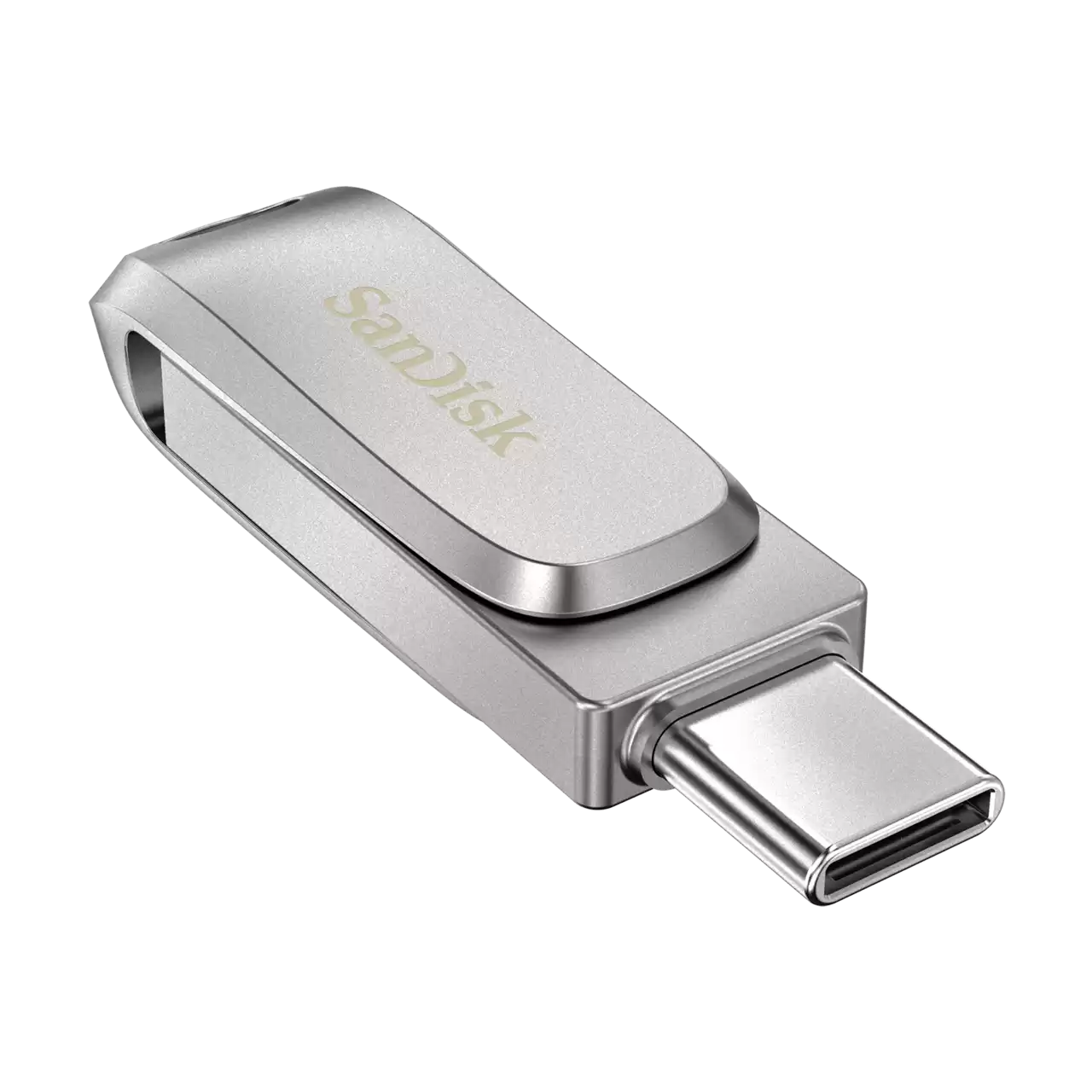 SanDisk Ultra Dual Drive Luxe USB Type-C™ Flash Drive - 256GB (Silver)