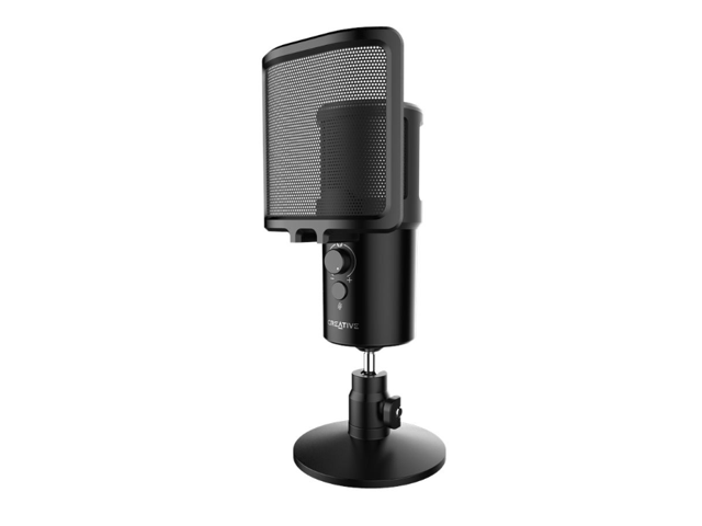 Creative Labs Live! Mic M3 USB Microphone with Dual Polar Pattern and Real-time Mic-Monitoring