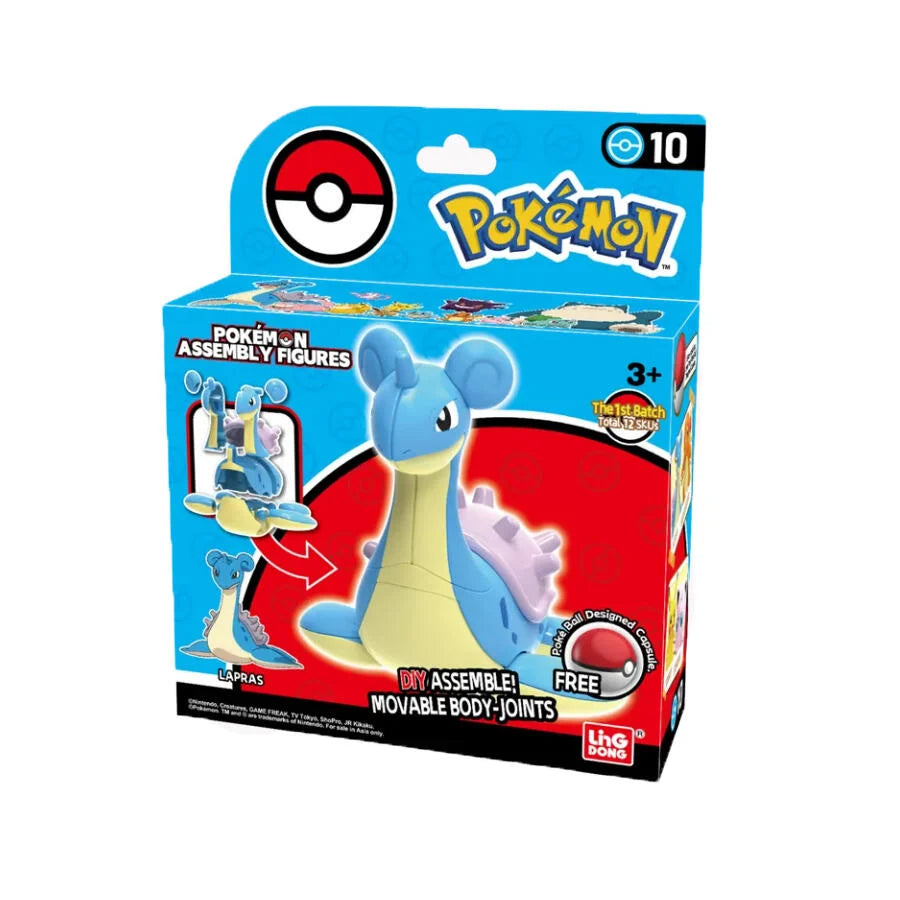 POKEMON ASSEMBLY FIGURES LAPRAS