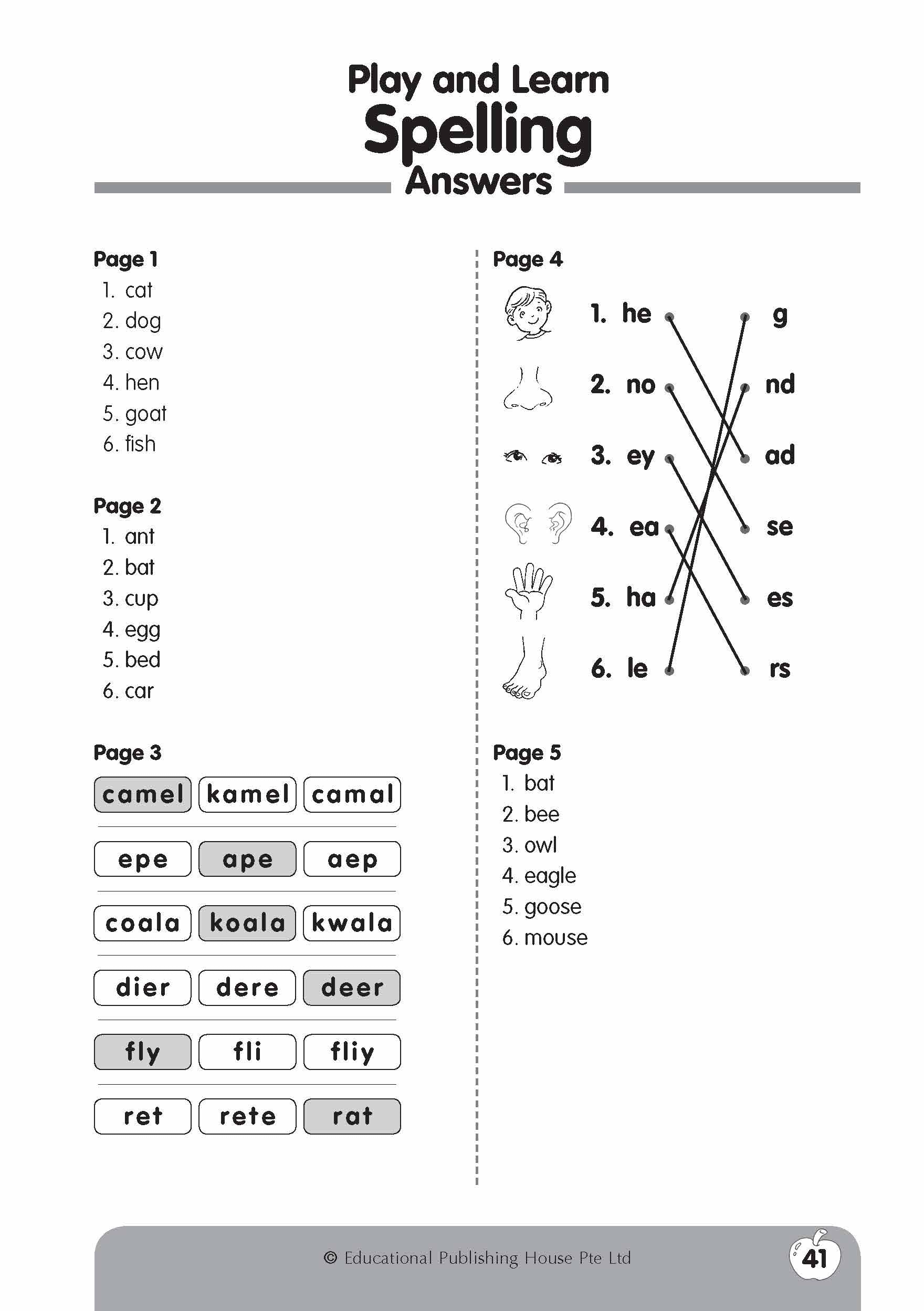 Learn Through Play - Spelling