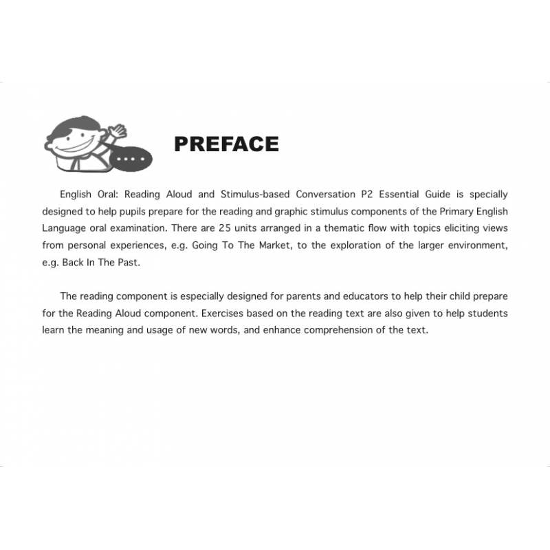 Primary 2 English Oral: Reading Aloud & Stimulus-based Conversation