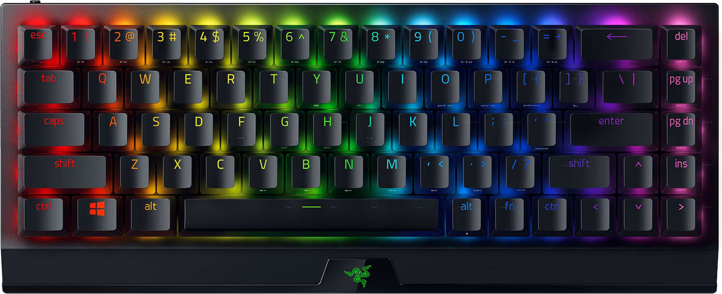 Razer BlackWidow V3 Mini HyperSpeed Phantom Pudding Edition Yellow Switch Gaming Keyboard
