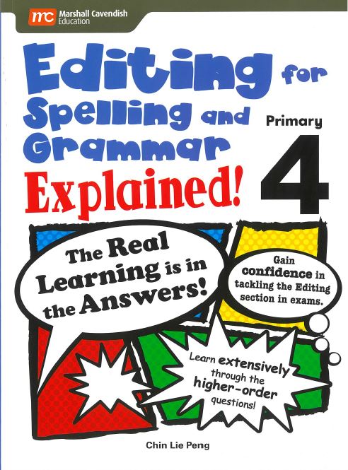 Primary 4 Editing For Spelling And Grammar Explained!