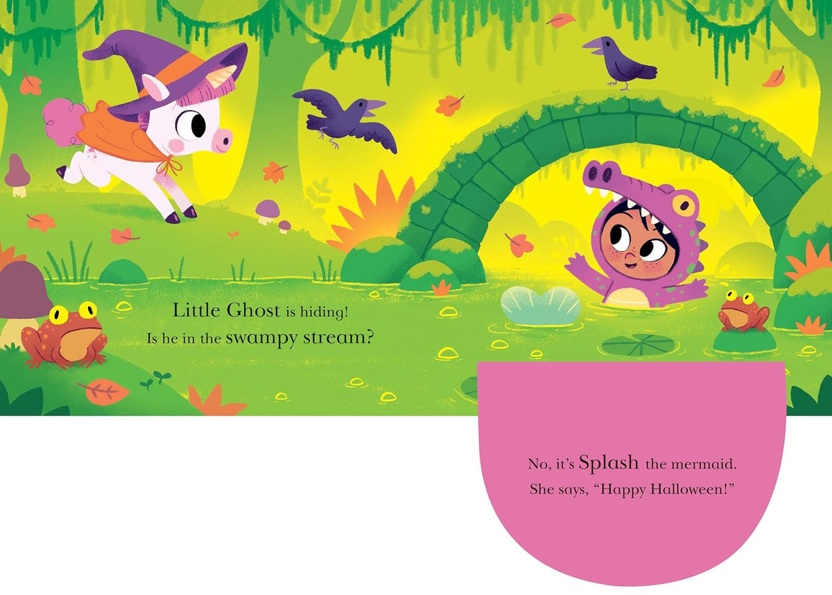 Ten Minutes To Bed: Where's Little Ghost (Board Book)