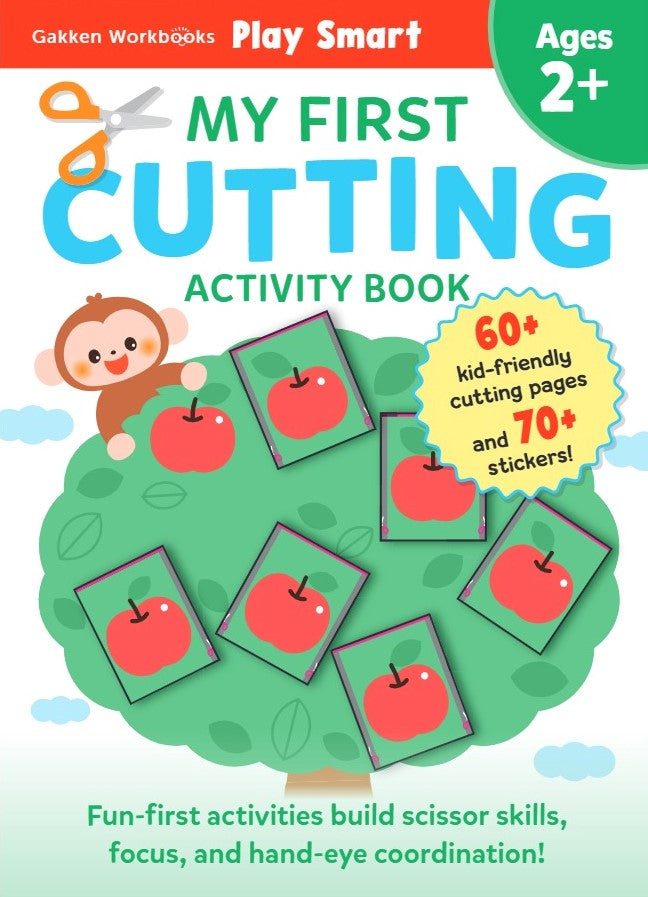 Playsmart My First Cutting Activity Book 2+