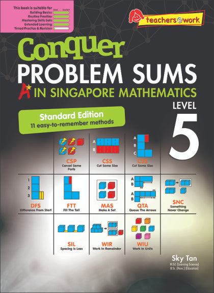 Conquer PROBLEM SUMS (Standard Edition) Level 5