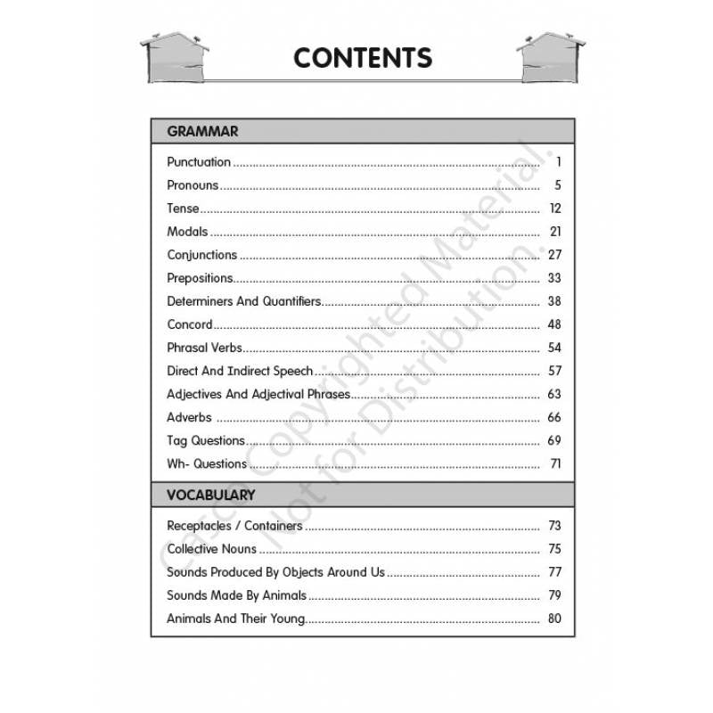 Primary 3 Topical Grammar and Vocabulary