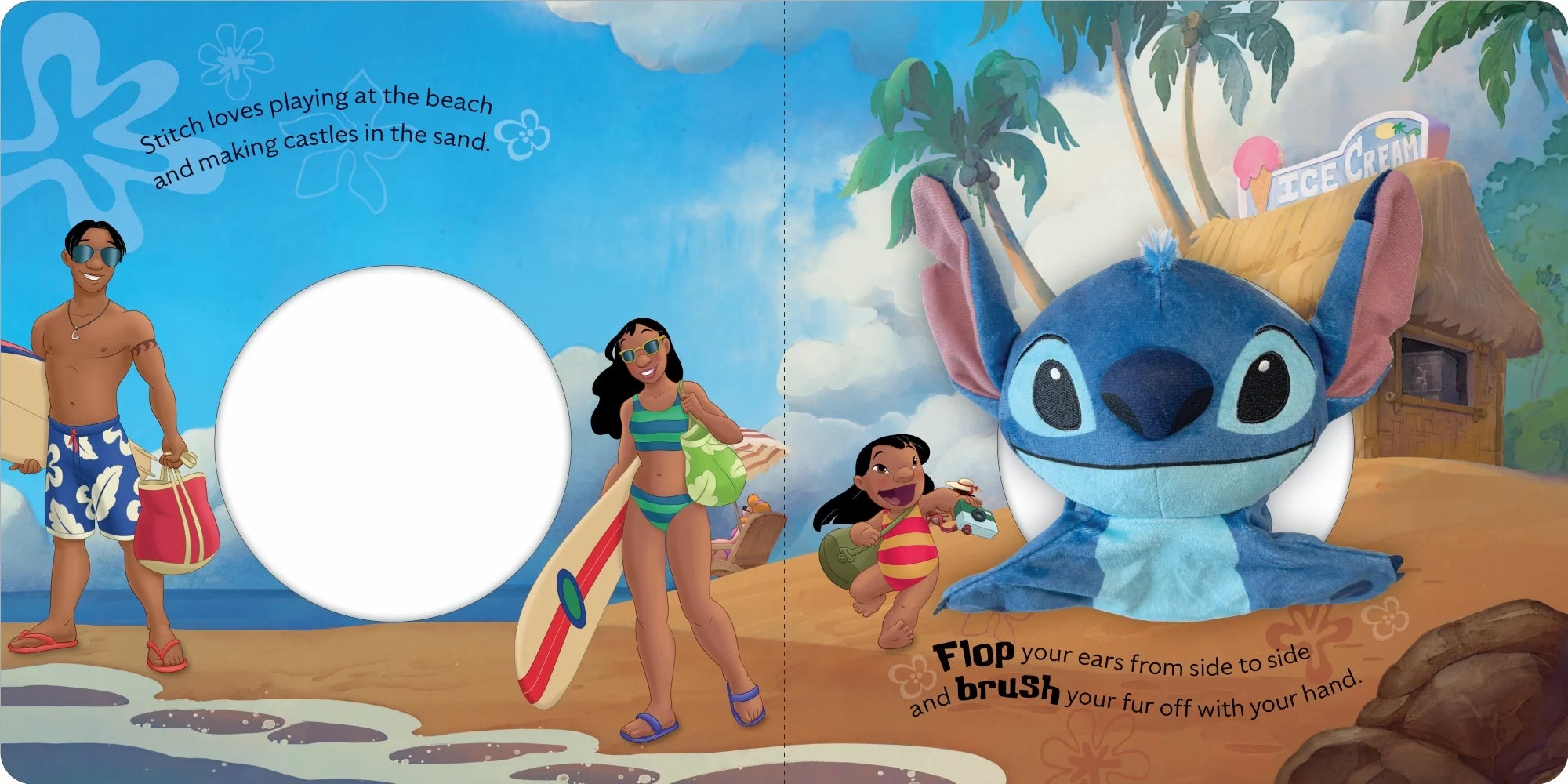 Disney Stitch Hand Puppet Book